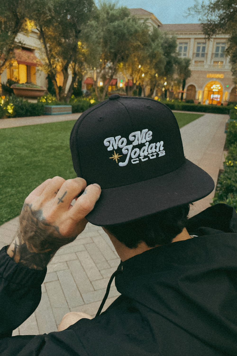 No Me Jodan Club / Snapback / Black / Hat | Verónika Pagán